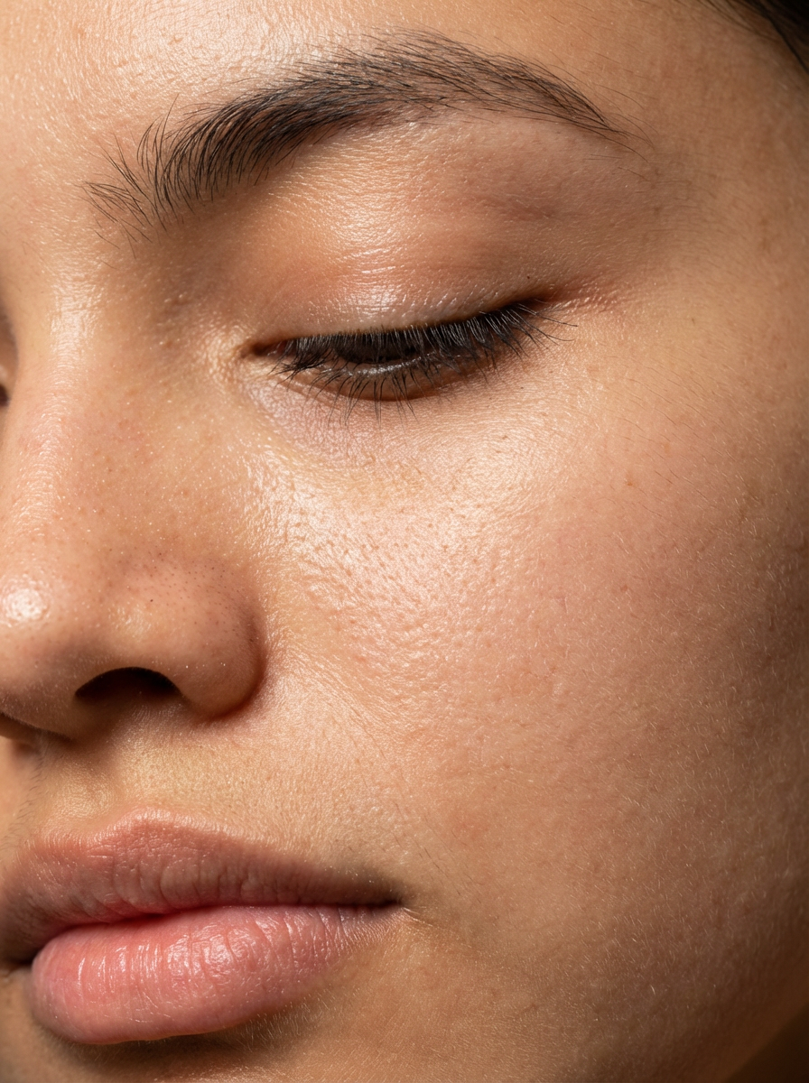 Firefly_Gemini_Flash_Create_an_image_of_Indian_fair_girl_s_skin_close_up._Showcase_texture._Natural_light._183808_76646c95-0966-4b9b-8fa3-30e4ac6c2385.png